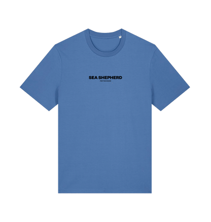Bright Blue Printed T-shirt Front
