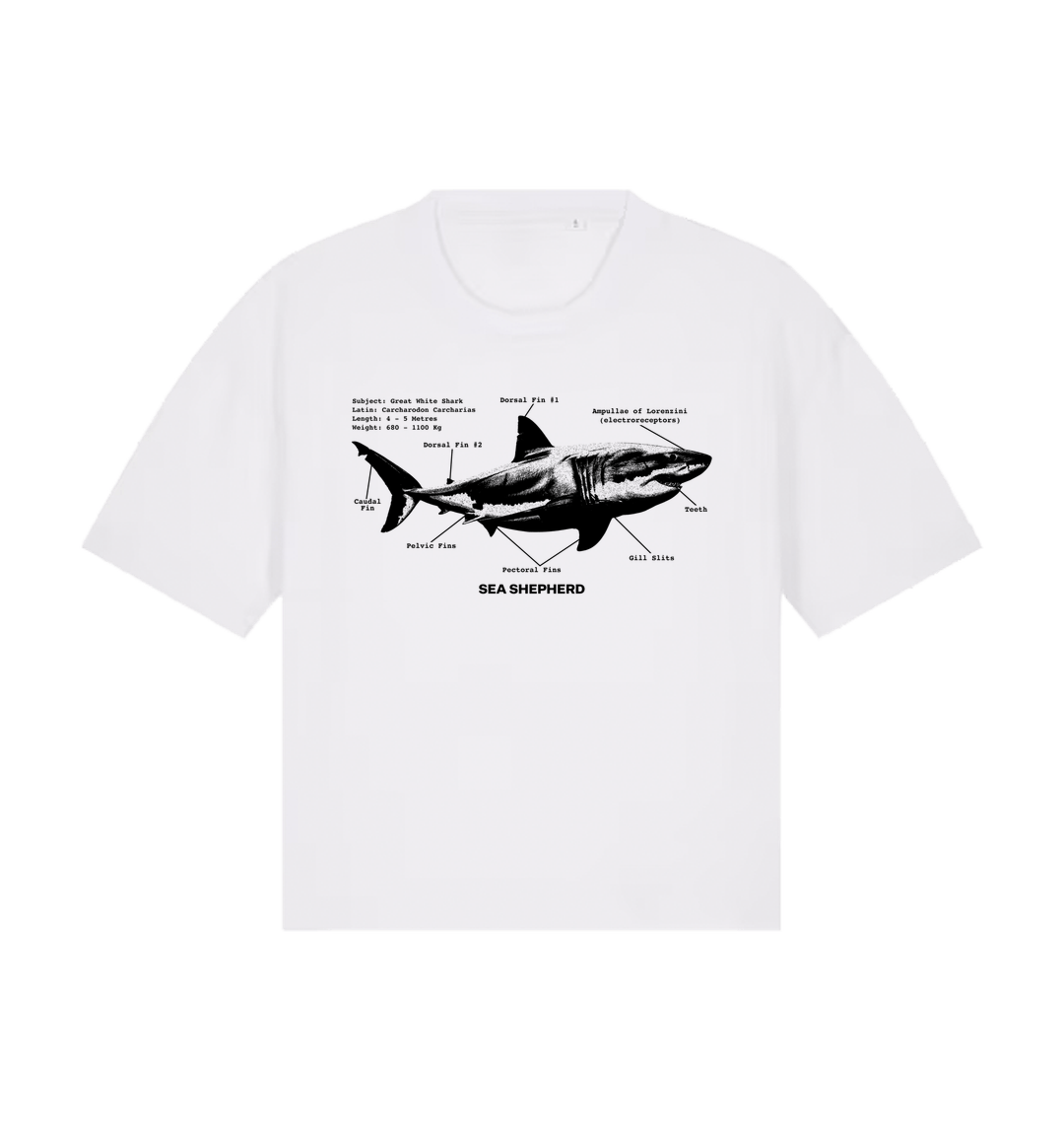 White Printed T-shirt Front