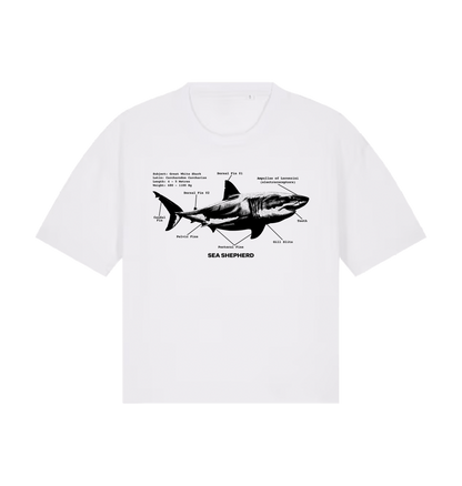 White Printed T-shirt Front
