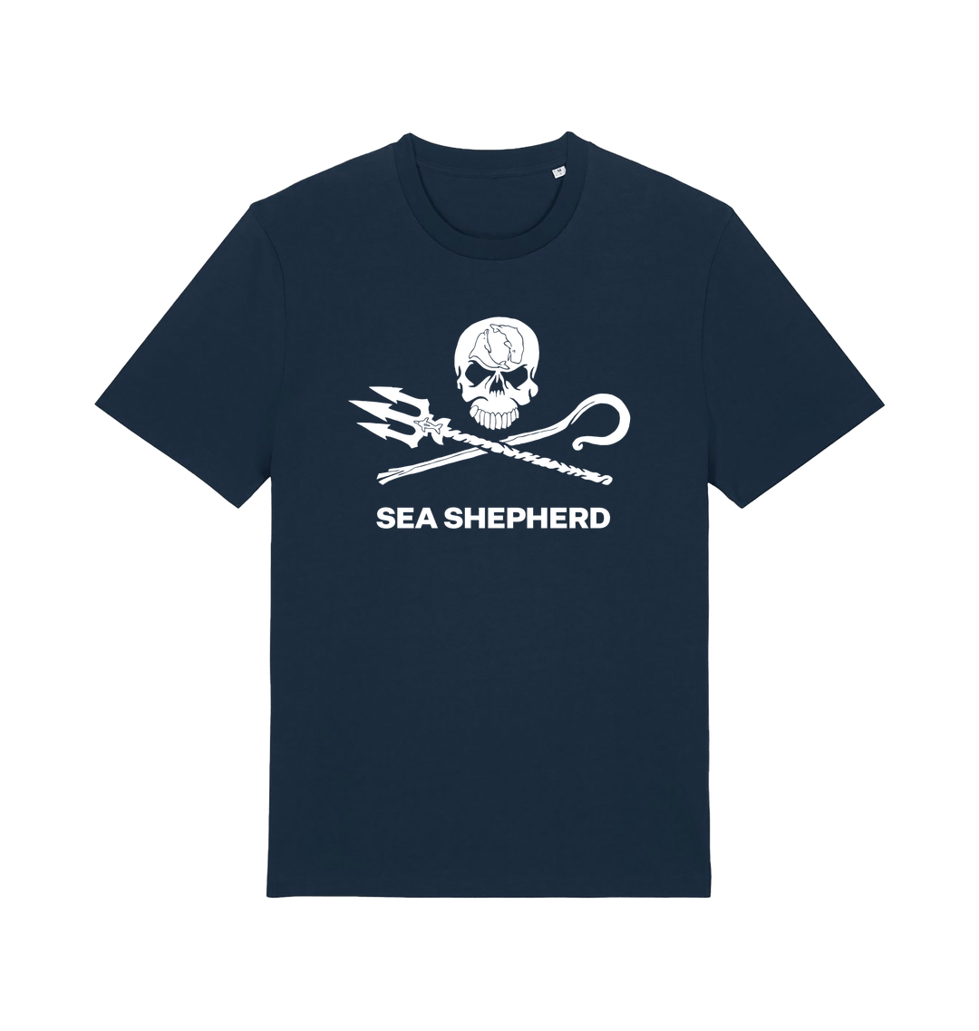 French Navy Printed T-shirt