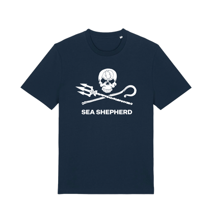 French Navy Printed T-shirt