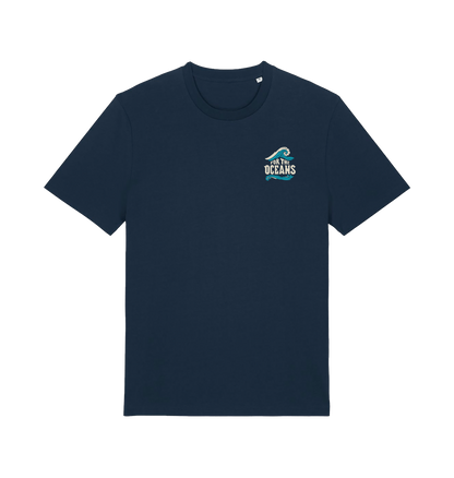 French Navy Printed T-shirt