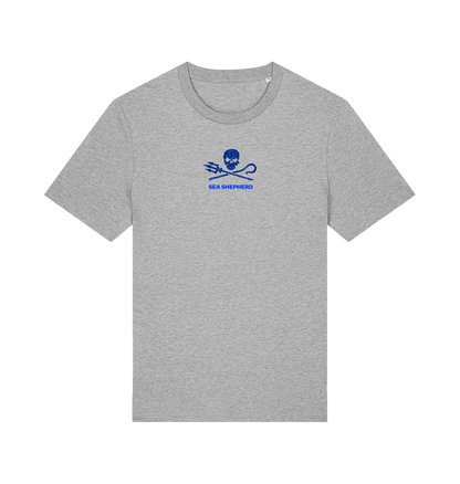 Heather Grey Printed T-shirt Front