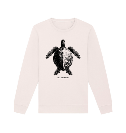 Vintage White Printed Sweater