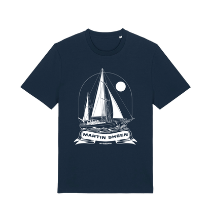 French Navy Printed T-shirt