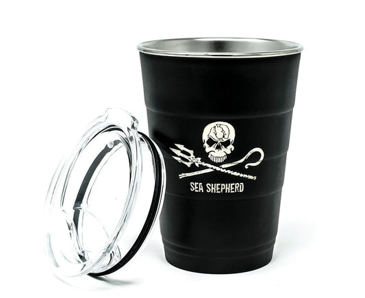 Pirani Jolly Roger 16oz Coffee Cup