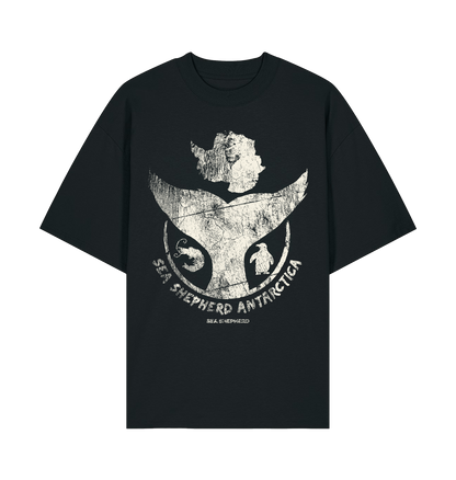 Black Printed T-shirt Front