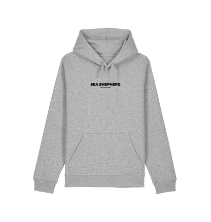 Heather Grey Printed Hoody