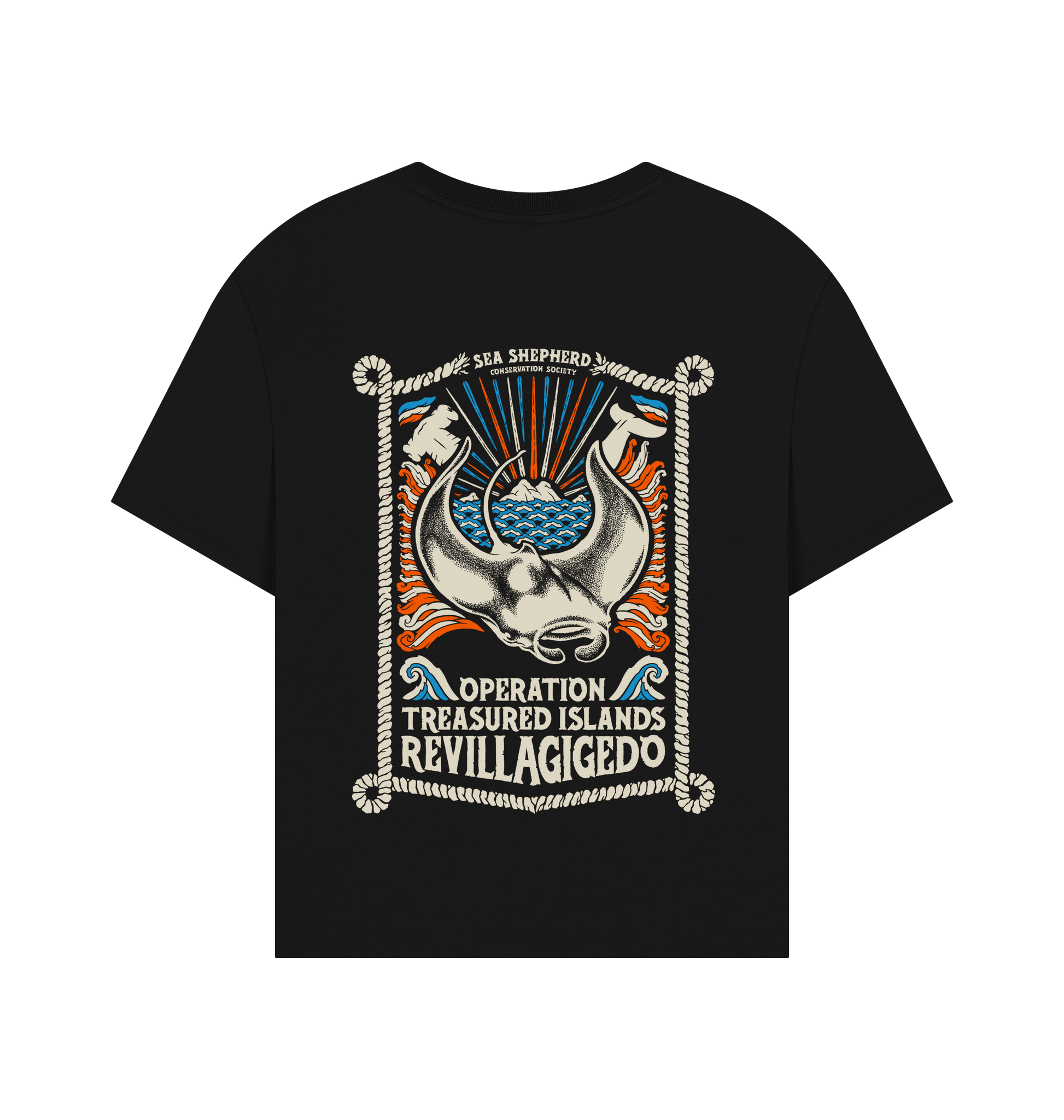 Black Printed T-shirt