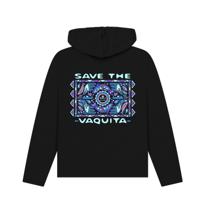 Black Printed Hoody