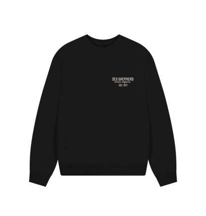 Black Printed Sweater