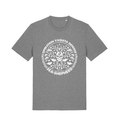 Mid Heather Grey Printed T-shirt Front