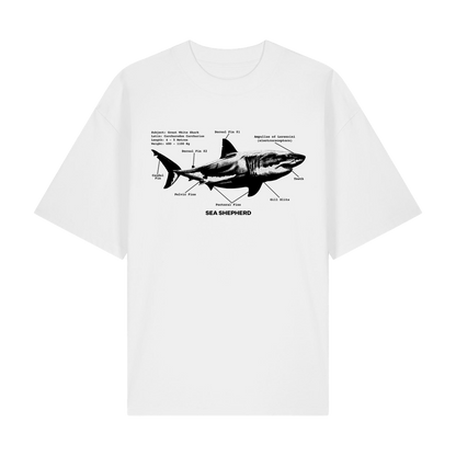 White Printed T-shirt Front
