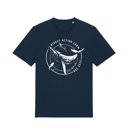 French Navy Printed T-shirt Front