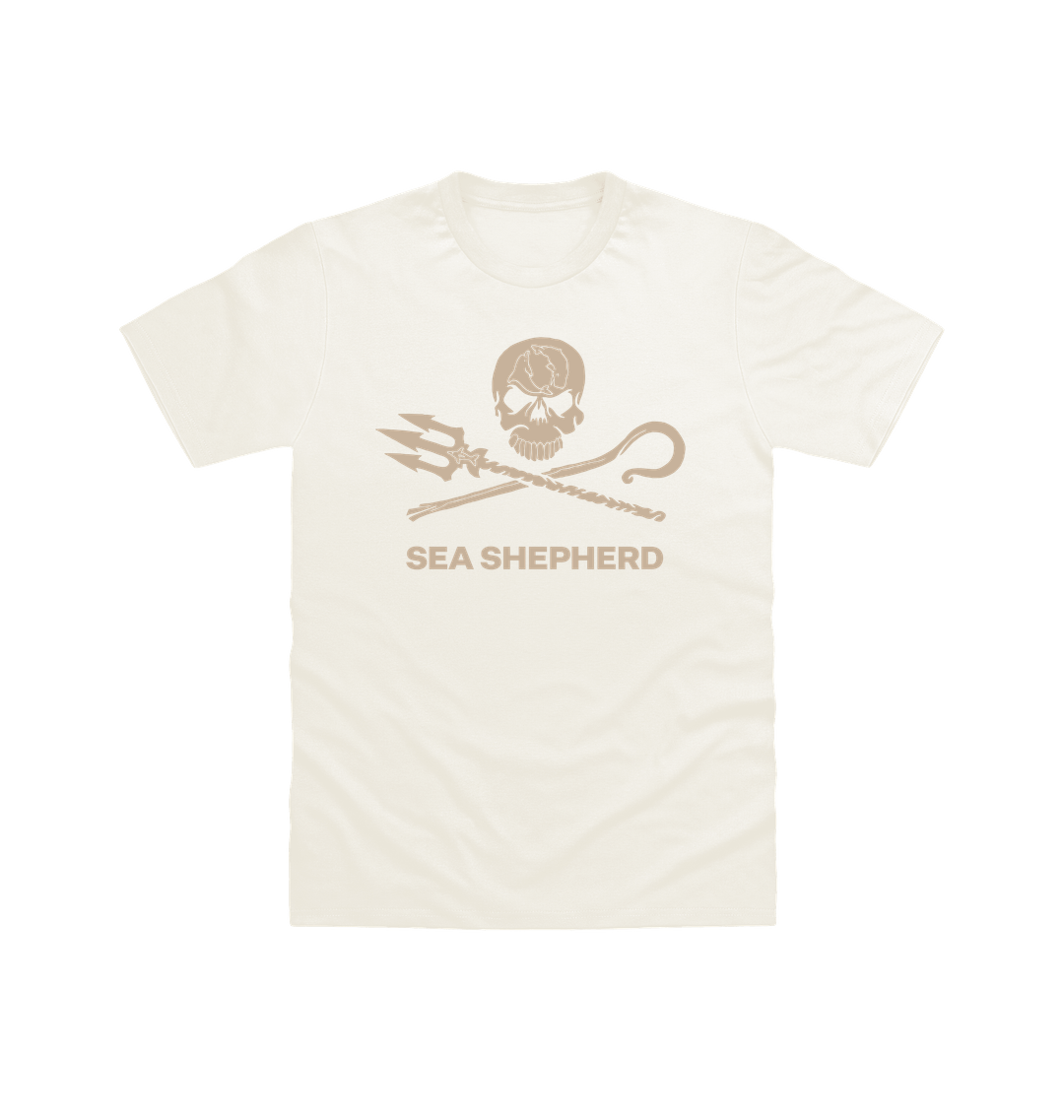 Off White Printed T-shirt Front