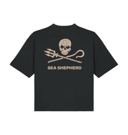 Black Printed T-shirt Back