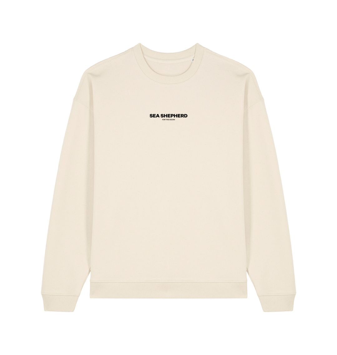 Natural Raw Printed Sweater Front