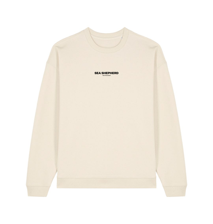 Natural Raw Printed Sweater Front