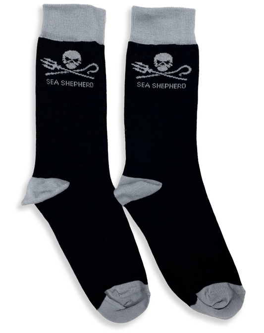 Grey/Black Socks
