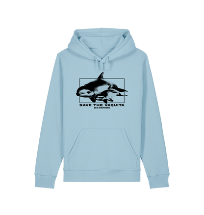 Sky Blue Printed Hoody
