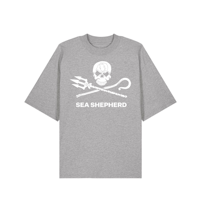 Heather Grey Printed T-shirt Front