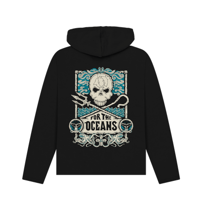 Black Printed Hoody