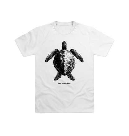 White Printed T-shirt Front