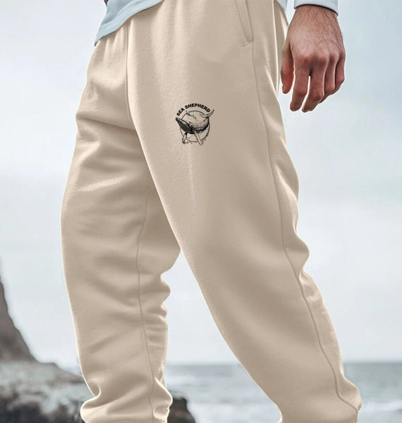 Whale Logo Sweatpants | Organic Joggers | Sea Shepherd – Sea
