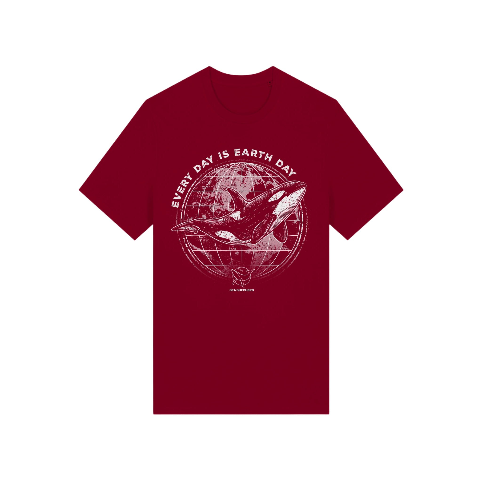 Every Day Is Earth Day: Orca - T-shirt – Sea Shepherd USA